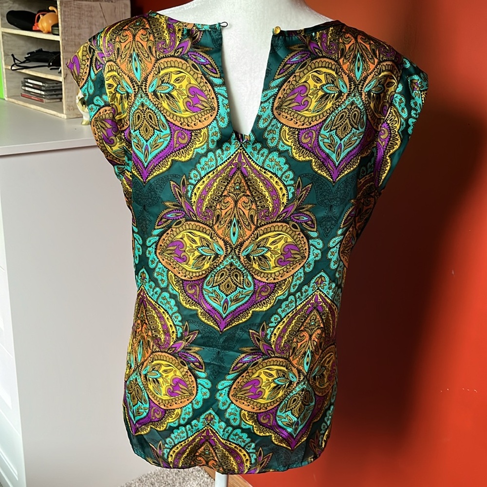 The Limited Multi colored blouse size medium - Picture 3 of 5